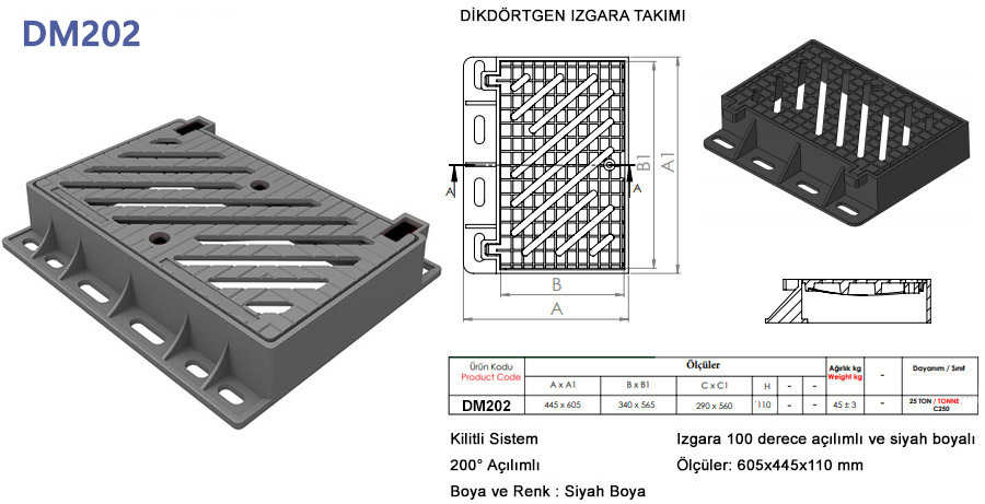 Yağmur Suyu Izgarası
